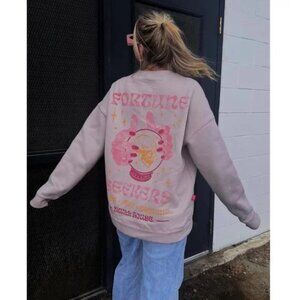 Skull House Fortune Seekers Oversized Crewneck